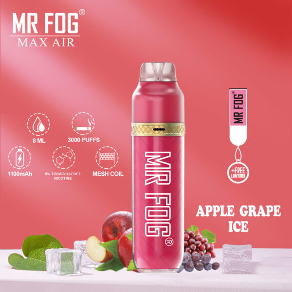 Mr Fog Max Air Apple Grape Ice
