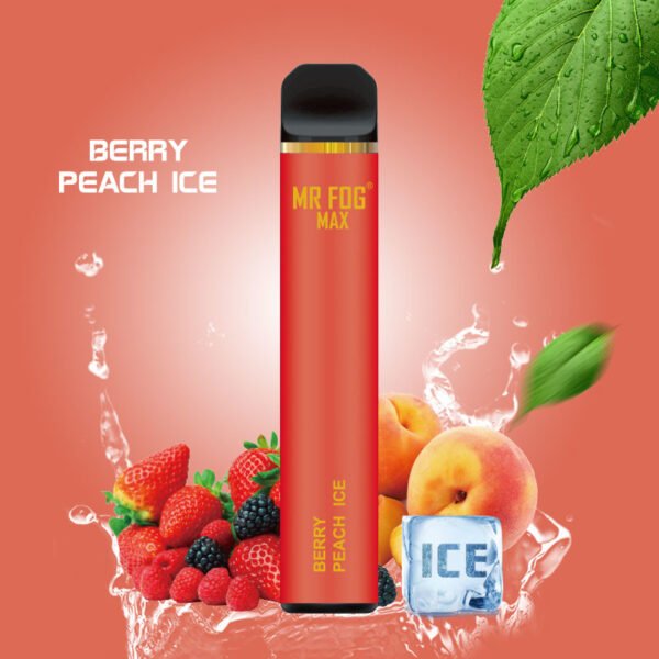 Mr Fog Max Berry Peach Ice