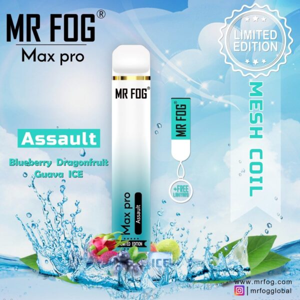 Mr Fog Max Pro Limited Edition Assault