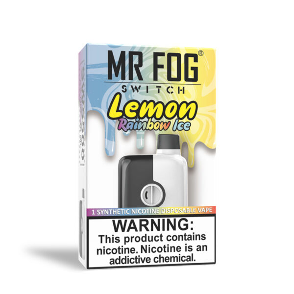 Mr Fog Switch 5500 Lemon Rainbow Ice