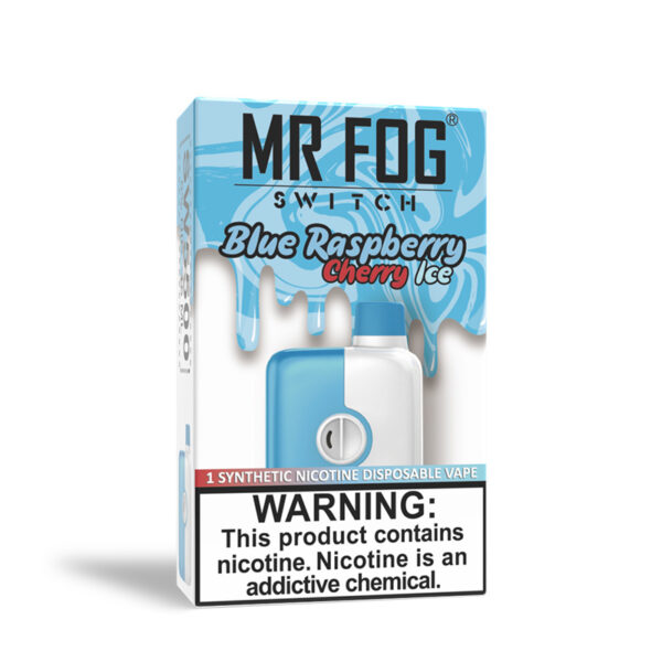 Mr Fog Switch 5500 Blue Raspberry Cherry Ice