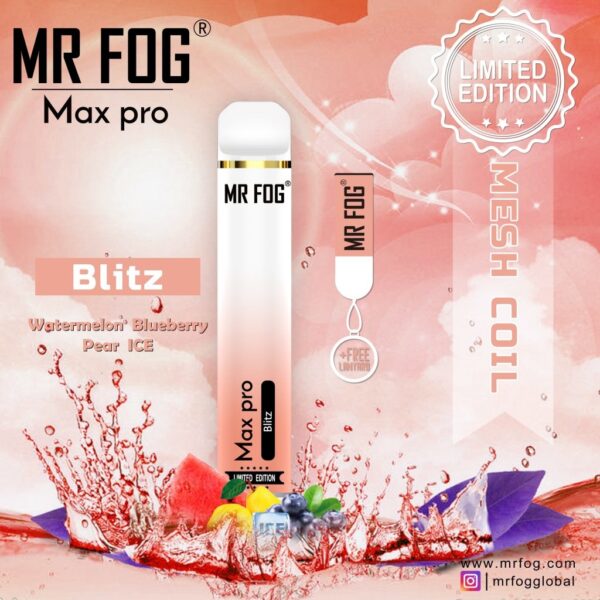 Mr Fog Max Pro Limited Edition Blitz