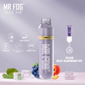 Mr Fog Max Air Peach Blue Raspberry Ice