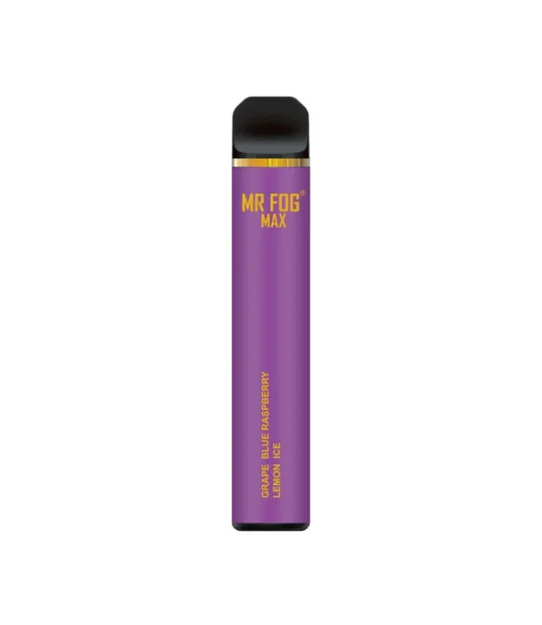 Mr Fog Max Grape Blue Raspberry Lemon Ice