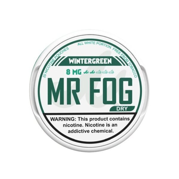 Wintergreen Mr Fog DRY Nicotine Pouches