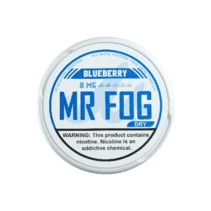 Blueberry Mr Fog DRY Nicotine Pouches