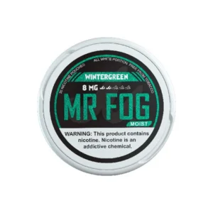 Wintergreen Mr Fog Moist Nicotine Pouches