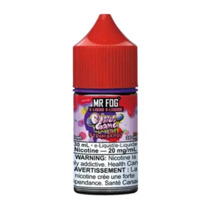 Bubble Gang Strawberry Mr Fog Salt Nic E-Liquid - 30ml