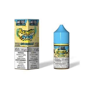 MR FOG BANANA STEEZY BLUE RASPBERRY SALT E-LIQUID 30ML