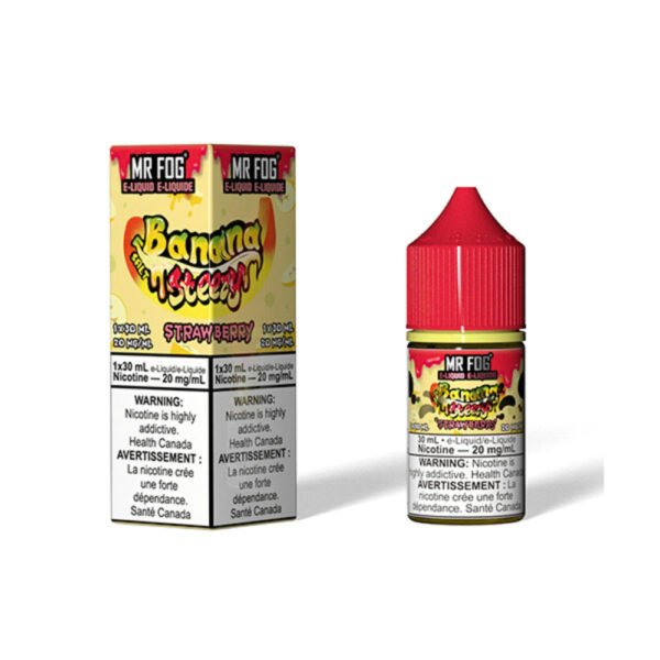 MR FOG BANANA STEEZY STRAWBERRY SALT E-LIQUID 30ML