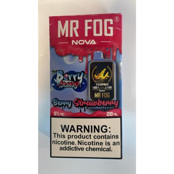 Mr Fog Nova Berry Strawberry