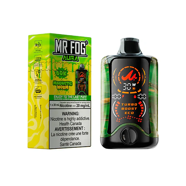 Magnetic Worm – Mr Fog Aura 60k Puffs