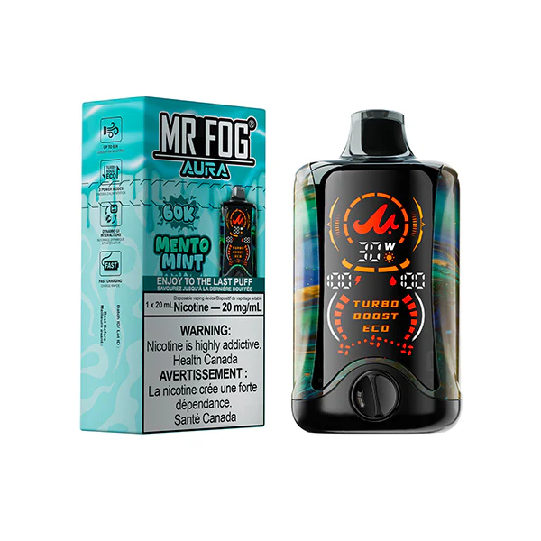 Mento Mint – Mr Fog Aura 60k Puffs