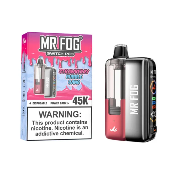 Strawberry Bubble Gang Mr Fog Switch