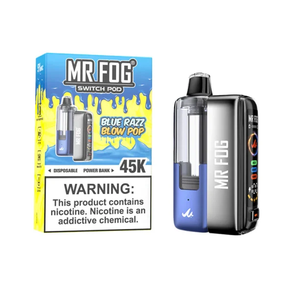 Blue Razz Blow Pop Mr Fog Switch