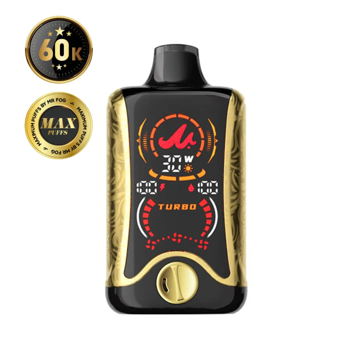 8th Anniversary Mr Fog Aura 60K Puffs Gold Edition Disposable Vape 1 8th Anniversary Mr Fog Aura 60K Puffs Gold Edition Disposable Vape