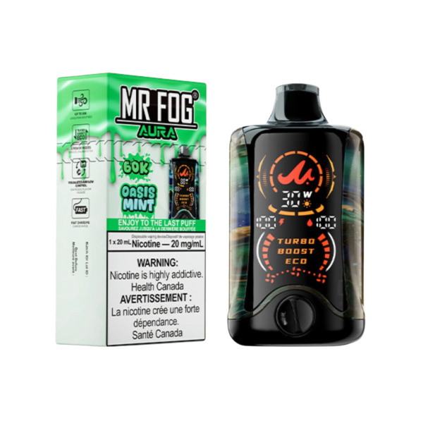 Oasis Mint Mr Fog Aura 60k