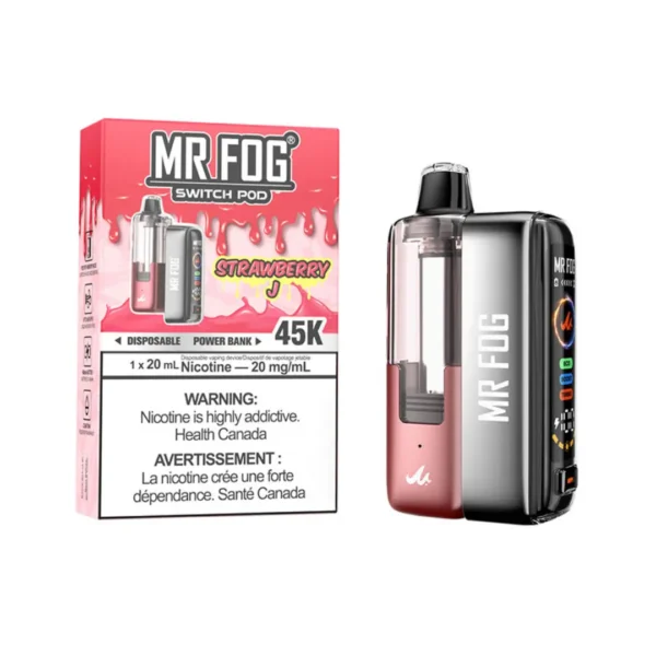 Strawberry J Mr Fog Switch 45K Puffs - Pods Kit
