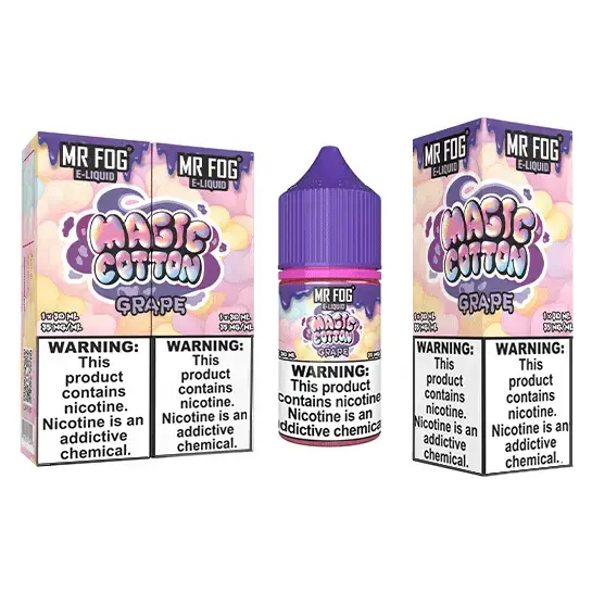 Grape - Mr Fog Magic Cotton Salt E-Liquid - 30ml