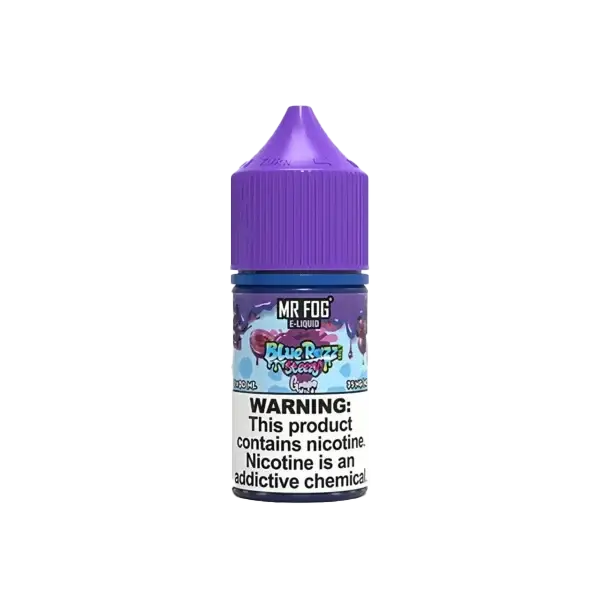 Grape - Mr Fog Blue Razz Steezy Salt E-Liquid - 30Ml