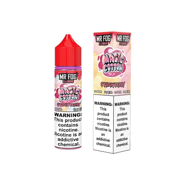 Strawberry - Mr Fog E-Liquid Magic Cotton - 60ml