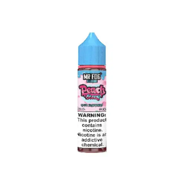 Blue Raspberry - Mr Fog E-Liquid Peach Steezy Series - 60ml