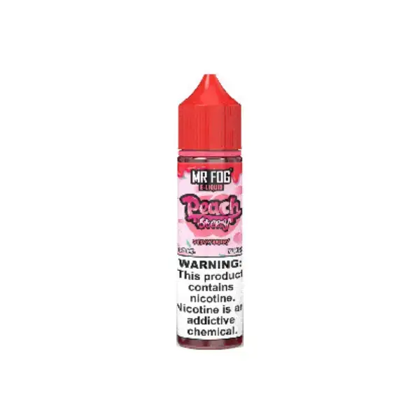 Strawberry - Mr Fog E-Liquid Peach Steezy Series - 60ml