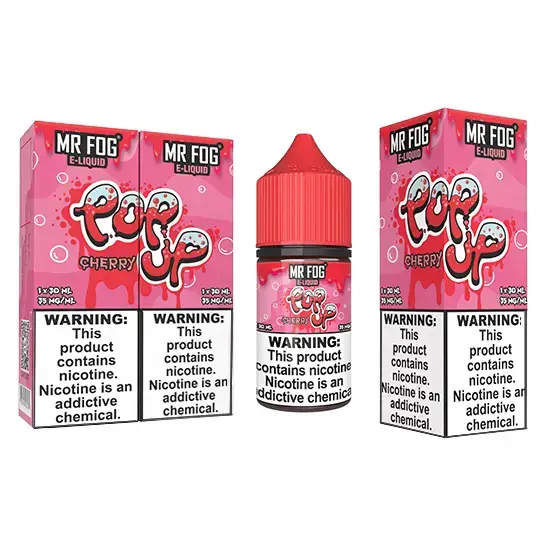 Cherry - Mr Fog Pop Up Salt E-Liquid - 30ml