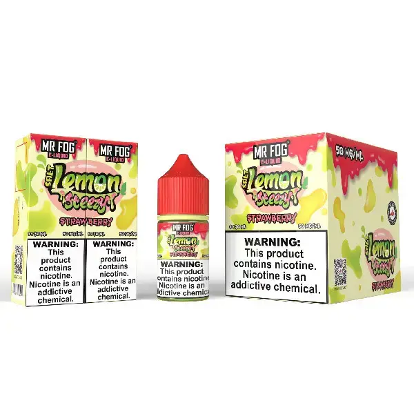 Strawberry__37086.webp Strawberry - Mr Fog Lemon Steezy Salt E-Liquid - 30ml