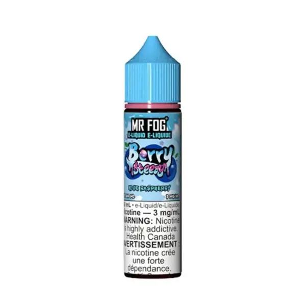 Blue Raspberry - Mr Fog E-Liquid Berry Steezy Series - 60ml