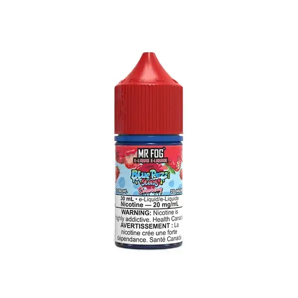 Strawberry - Mr Fog Blue Razz Steezy Salt E-Liquid - 30Ml