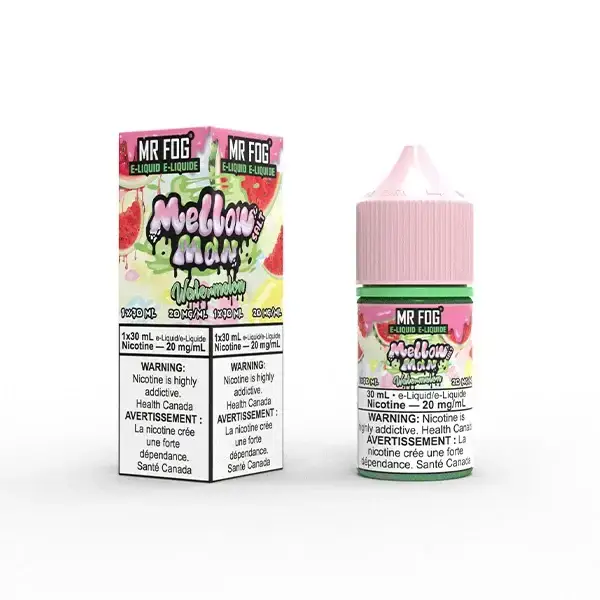 Watermelom - Mr Fog Mellow Man Salt E-Liquid - 30Ml