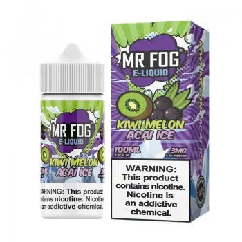 Kiwi Melon Acai Ice - Mr Fog Synthetic E-Liquid -100Ml