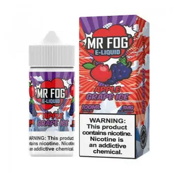 Apple Grape Ice - Mr Fog Synthetic E-Liquid -100Ml