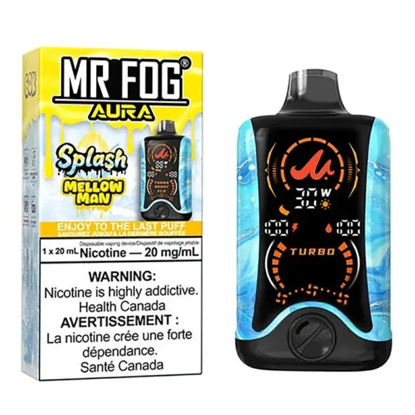 Mellow Man-mr Fog Aura Splash 60,000 Puffs Disposable Vape