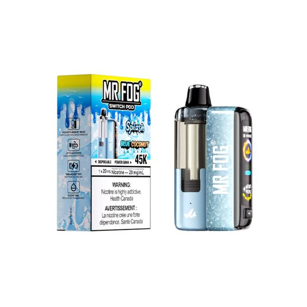 Blue-Coconut-Splash-Edition-–-Mr-Fog-Switch-45000-Puffs-Disposable-Vape-–-Pod-Kit.webp Blue Coconut Mr Fog Switch Pod Vape Kit Splash Edition