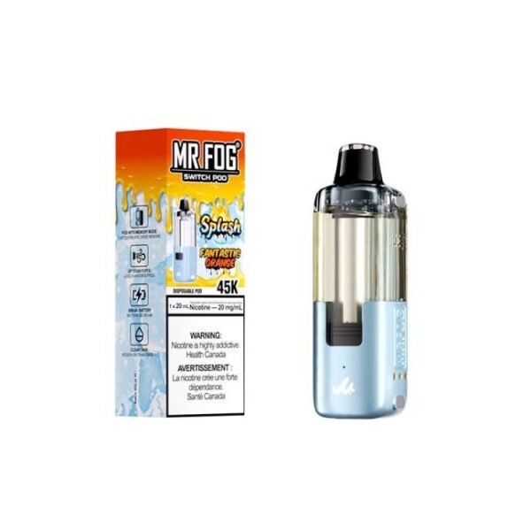 Fantastic Orange (Splash Edition) - Mr Fog Switch 45000 Puffs Disposable Vape - Pods Only