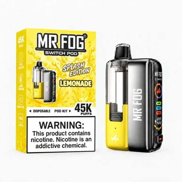 Lemonade Mr Fog Switch Pod Vape Kit Splash Edition